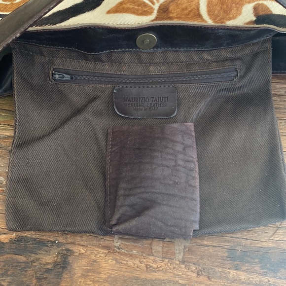 Maurizio Taiuti Tote Bag Floral Printed Calf Hair - Picture 12 of 17